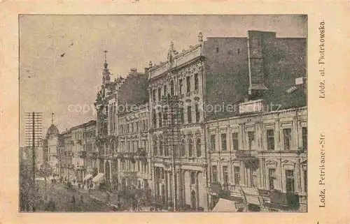 AK / Ansichtskarte LODZ Litzmannstadt PL Petrikauer Strasse