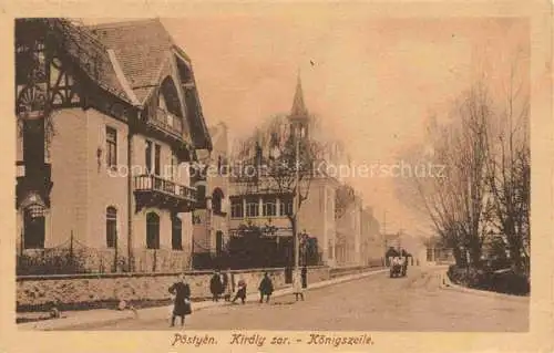 AK / Ansichtskarte Poestyen Piestany Pistian SK Koenigszeile