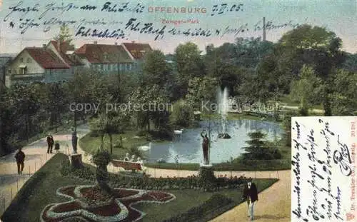AK / Ansichtskarte OFFENBURG Offenbourg Zwinger-Park
