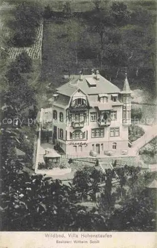AK / Ansichtskarte BAD WILDBAD  Schwarzwald Villa Hohenstaufen