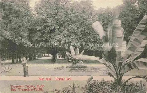 AK / Ansichtskarte Teplitz -Schoenau TEPLICE CZ Grosser Park