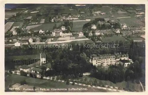AK / Ansichtskarte BAD ORB Hessen Kurhaus Park Villenkolonie