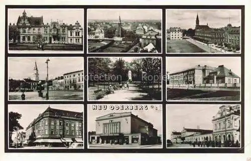 AK / Ansichtskarte Neu-Oderberg Novy-Bohumin Bohumin CZ Teilansichten Stadtzentrum Park