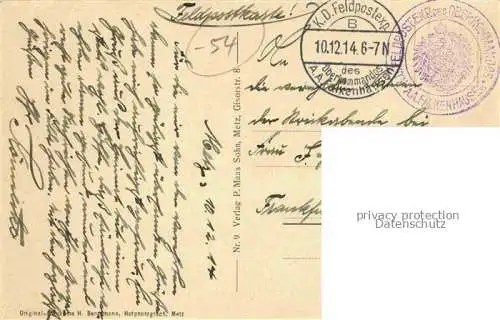AK / Ansichtskarte Conflans-en-Jarnisy 54 Meurthe-et-Moselle Ein Transport Verwundeter 1. Weltkrieg