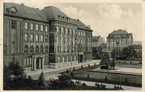 AK / Ansichtskarte PLZEN Pilsen CZ Obchodni akademie