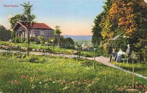 AK / Ansichtskarte Albisrieden ZH Partie im Park