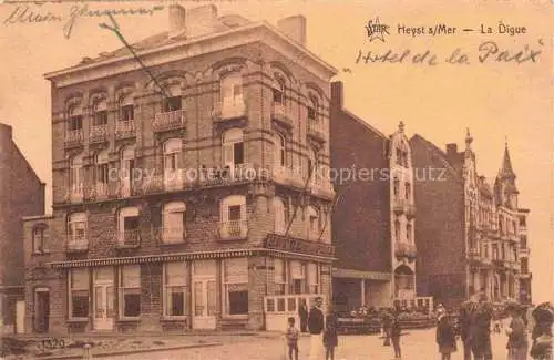 AK / Ansichtskarte Heyst-sur-Mer Heyst-aan Zee Knokke-Heist Belgie La Digue