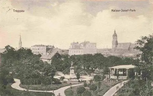 AK / Ansichtskarte Troppau OPAVA CZ Kaiser-Josef-Park