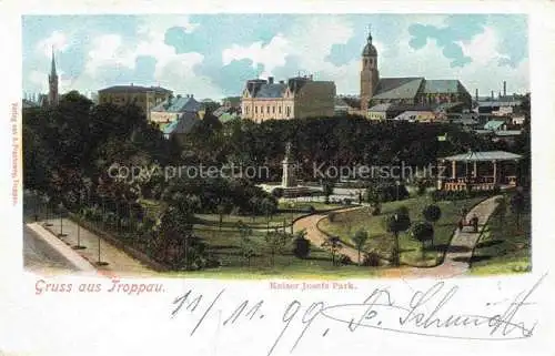 AK / Ansichtskarte Troppau OPAVA CZ Kaiser-Josefs-Park