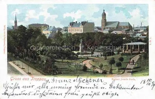 AK / Ansichtskarte Troppau OPAVA CZ Kaiser-Josefs-Park