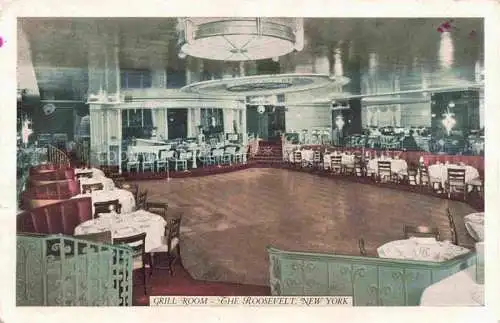 AK / Ansichtskarte NEW YORK City USA Grill Room The Roosevelt Hotel