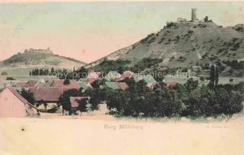 AK / Ansichtskarte Muehlberg Gotha Thueringen Panorama Blick zur Burg