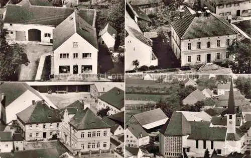 AK / Ansichtskarte Eitensheim Eichstaett Bayern Teilansichten Gemischtwaren Obermeier Kirche