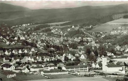 AK / Ansichtskarte Sundern Sauerland Fliegeraufnahme