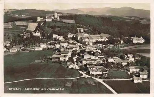 AK / Ansichtskarte Kirchberg Wald Niederbayern Fliegeraufnahme
