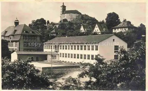 AK / Ansichtskarte Vaihingen Enz Ludwigsburg BW Teilansicht mit Schloss