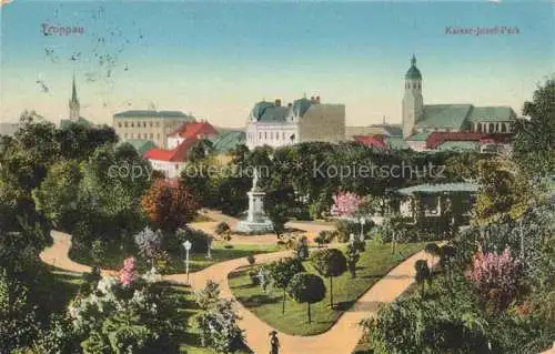 AK / Ansichtskarte Troppau OPAVA CZ Kaiser-Josef-Park