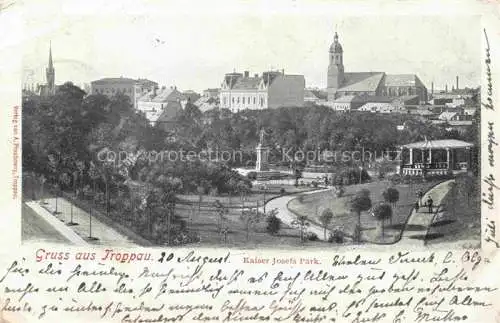 AK / Ansichtskarte Troppau OPAVA CZ Kaiser-Josefs-Park