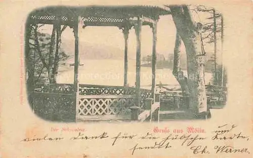 AK / Ansichtskarte Moelln  Lauenburg Partie am Schmalsee Pavillon
