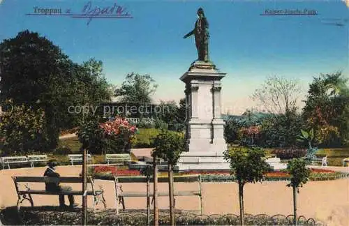 AK / Ansichtskarte Troppau OPAVA CZ Kaiser-Josefs-Platz Denkmal Statue