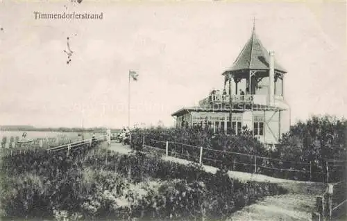 AK / Ansichtskarte Timmendorferstrand Timmendorf  Timmendorfer Strand Gaststaette Restaurant am Strand