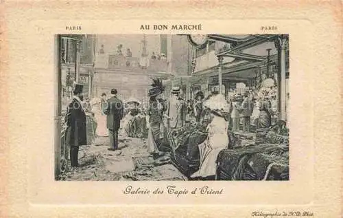 AK / Ansichtskarte PARIS 75 Au bon marché Galerie des Tapis d'Orient