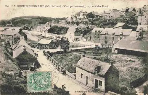 AK / Ansichtskarte La Roche-Bernard VANNES 56 Morbihan Vue panoramique côté du port
