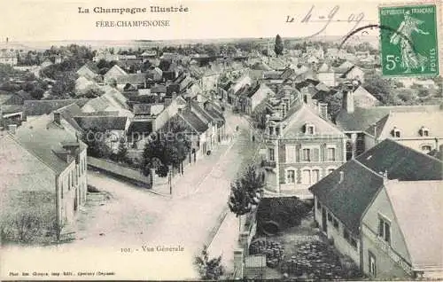 AK / Ansichtskarte Fere-Champenoise Epernay 51 Marne Vue générale