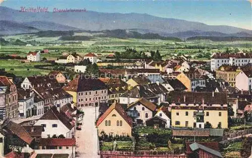 AK / Ansichtskarte Knittelfeld Steiermark AT Panorama Militaerpost Lagerspital Stempel
