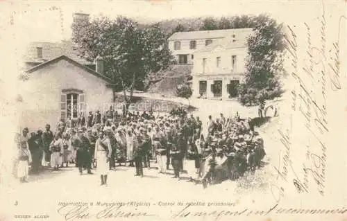 AK / Ansichtskarte Margueritte Algerie Insurrection à Margueritte Convoi de rebelles prisonniers