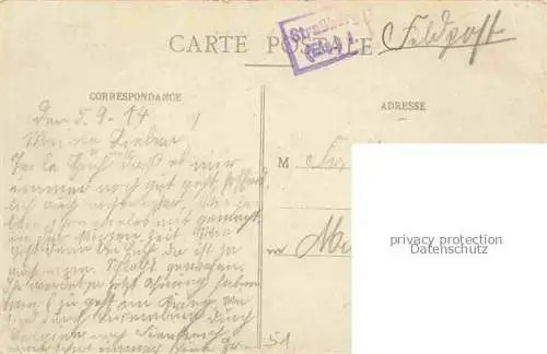 AK / Ansichtskarte Somme-Vesle Chalons-en-Champagne 51 Marne La Foire Feldpost