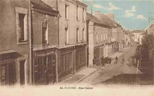 AK / Ansichtskarte Cande SEGRE 49 Maine-et-Loire Rue Carnot