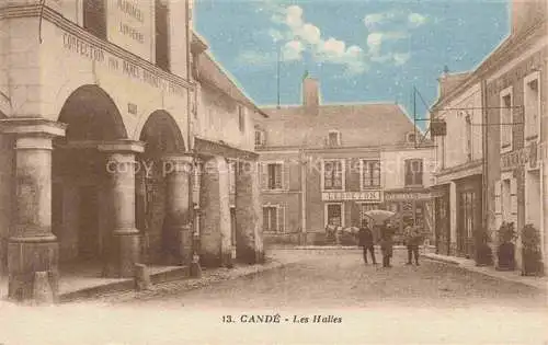 AK / Ansichtskarte Cande SEGRE 49 Maine-et-Loire Les Halles