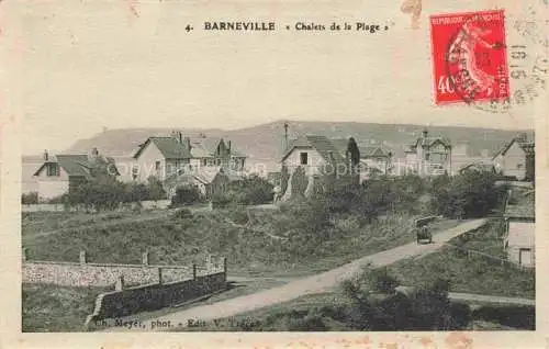 AK / Ansichtskarte Barneville-Carteret Cherbourg 50 Manche Chalets de la Plage