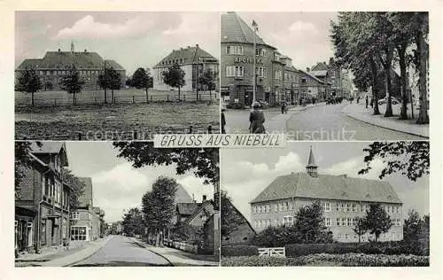 AK / Ansichtskarte Niebuell Teilansichten Haupstrasse