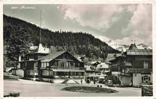 AK / Ansichtskarte Montana Crans-Montana VS Partie im Ortszentrum