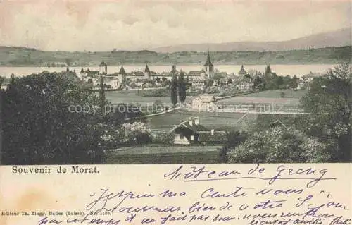 AK / Ansichtskarte Morat Murten FR Panorama