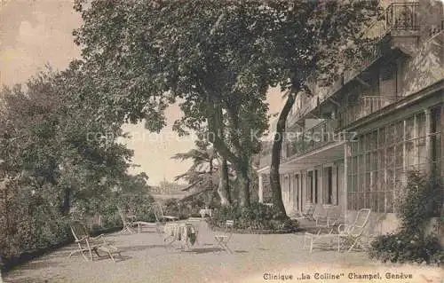 AK / Ansichtskarte Champel Genf  Geneve GE Clinique La Colline