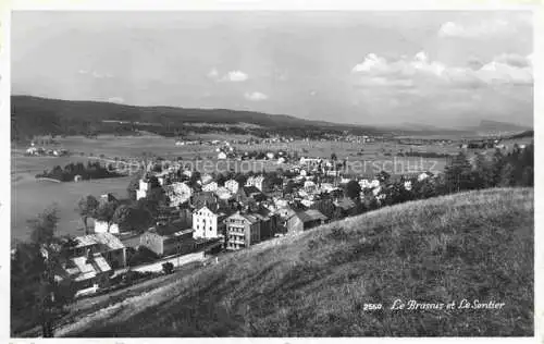AK / Ansichtskarte Le Brassus VD Panorama et le Sentier