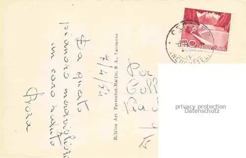 AK / Ansichtskarte Cernier Val-de-Ruz NE Panorama