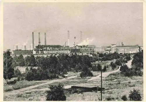 AK / Ansichtskarte Spremberg Niederlausitz Grodk Brandenburg VEB Kombinat Schwarze Pumpe Braunkohlewerk Aus dem Kalender Zwischen Brocken und Oybin