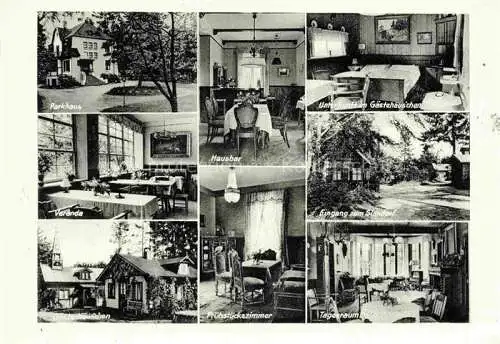 AK / Ansichtskarte Klecken Harburg Rosengarten Nordheide Niedersachsen Parkhaus Sinn im Walde Ferien vom Ich Erholungsstaette im Kleckerwald