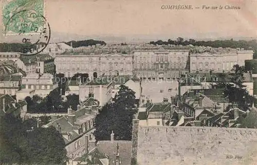 AK / Ansichtskarte COMPIEGNE 60 Oise Vue sur le Chateau