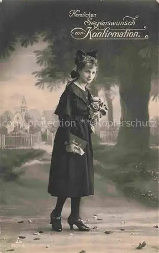 AK / Ansichtskarte Foto PH Paris Nr. 4931/6 Konfirmation Maedchen 