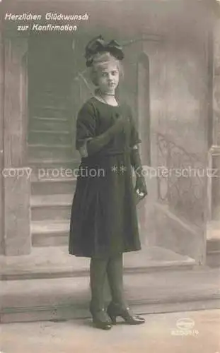 AK / Ansichtskarte Foto Amag Nr. 62934/4 Konfirmation Glueckwunsch 