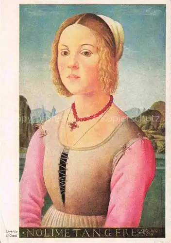 AK / Ansichtskarte CREDI di Lorenza Kuenstlerkarte Nolime tangere