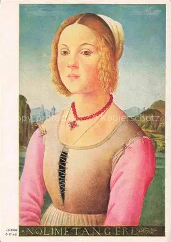 AK / Ansichtskarte CREDI di Lorenza Kuenstlerkarte Nolimet Tangere