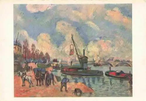 AK / Ansichtskarte CEZANNE Paul Kuenstlerkarte Nr. 39 Les Quais de la Seine