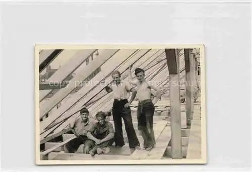 AK / Ansichtskarte BOCHUM Zimmermann Handwerker