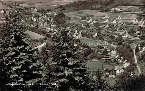 AK / Ansichtskarte Zueschen  Winterberg Sauerland NRW Panorama Blick ins Tal